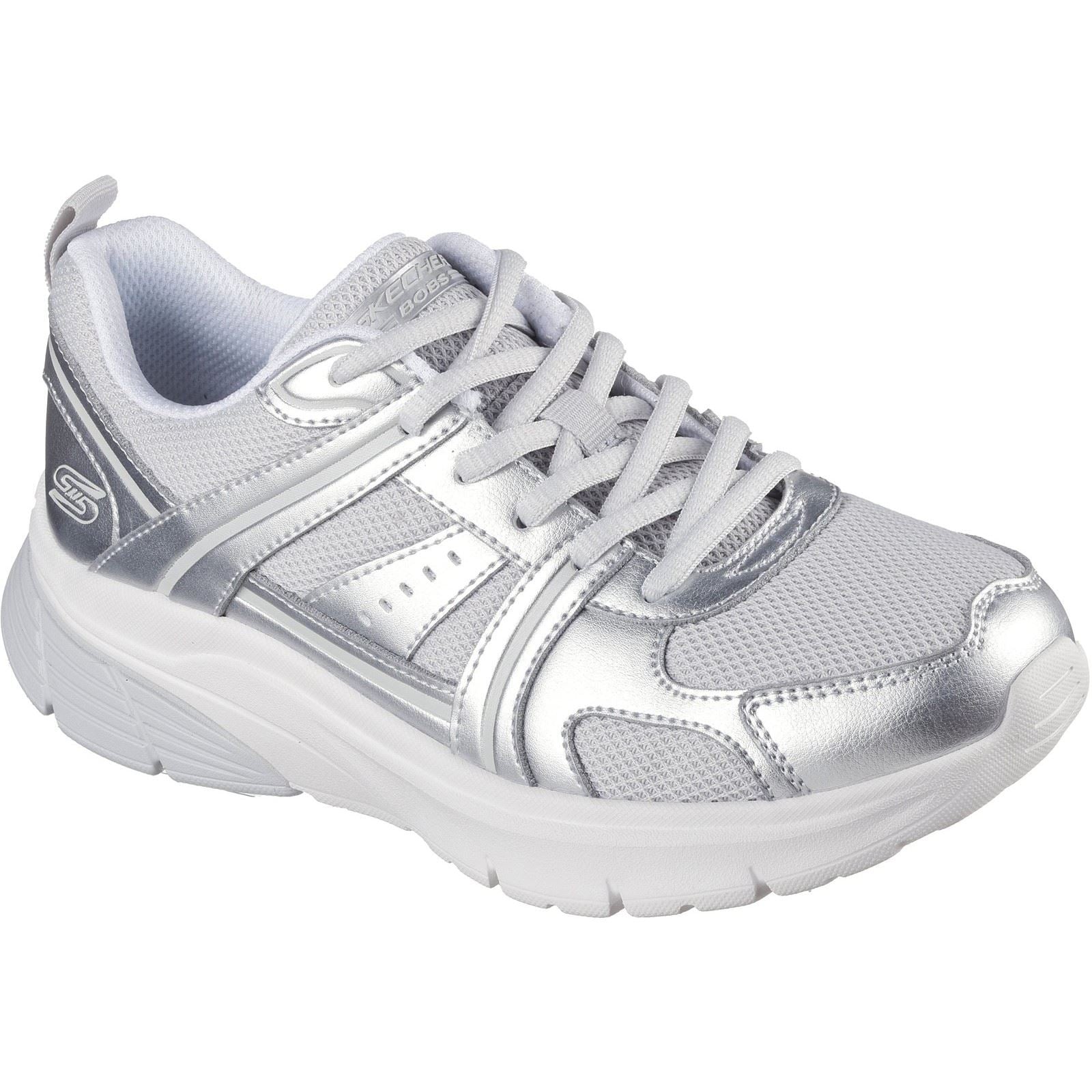 Skechers BOBS Vamos Chaussures De Sport En Argent Pour Femmes