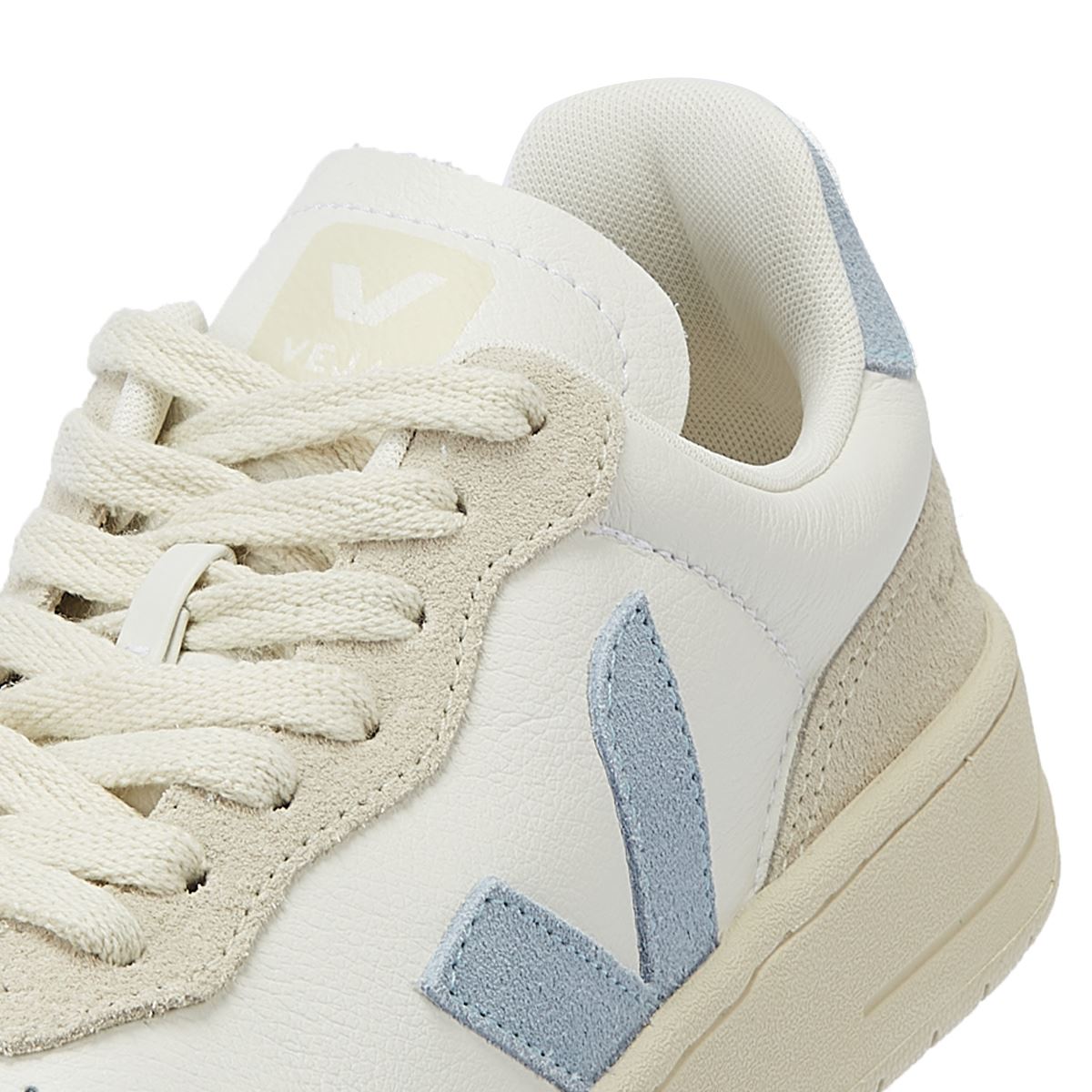 Veja V-90 Pour Femmes Extra Blanc/Bleu En Acier Sneakers