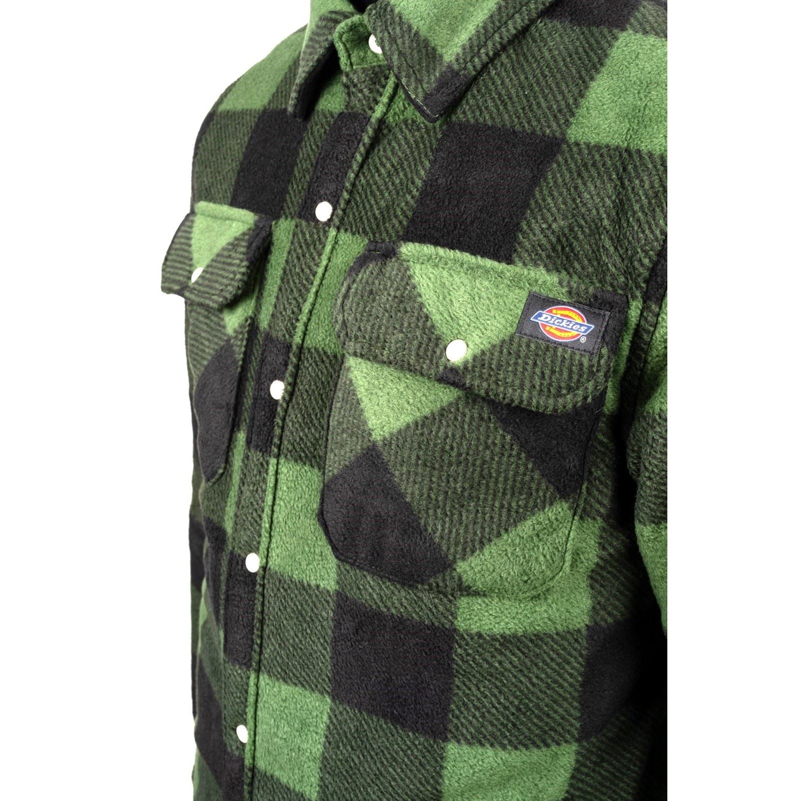 Dickies Portland Chemise Décontractée Verte Pour Homme En Polyester