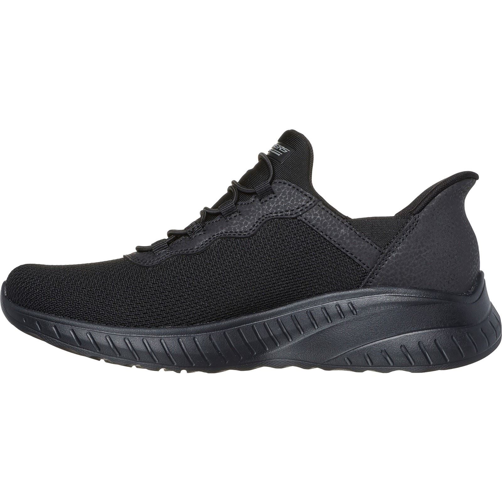 Skechers BOBS Sport Squad Chaos Sneakers Noires Pour Femmes En Textile