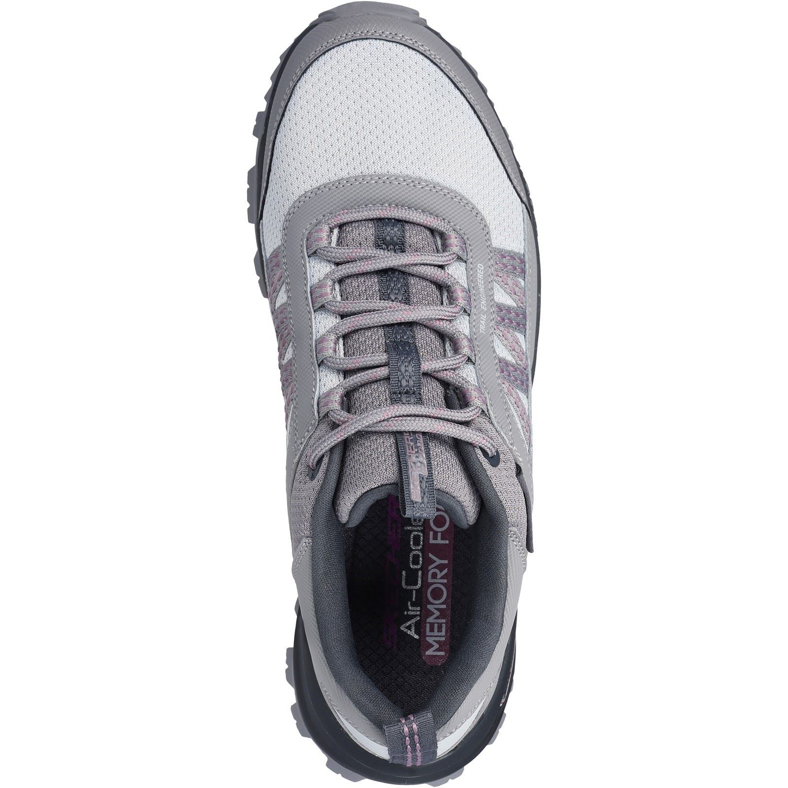 Skechers Max Protect Legacy Bottes De Randonnée Pour Femmes En Cuir Gris/Charbon