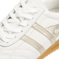 Gola Stadium Baskets Blanches En Cuir Pour Femmes