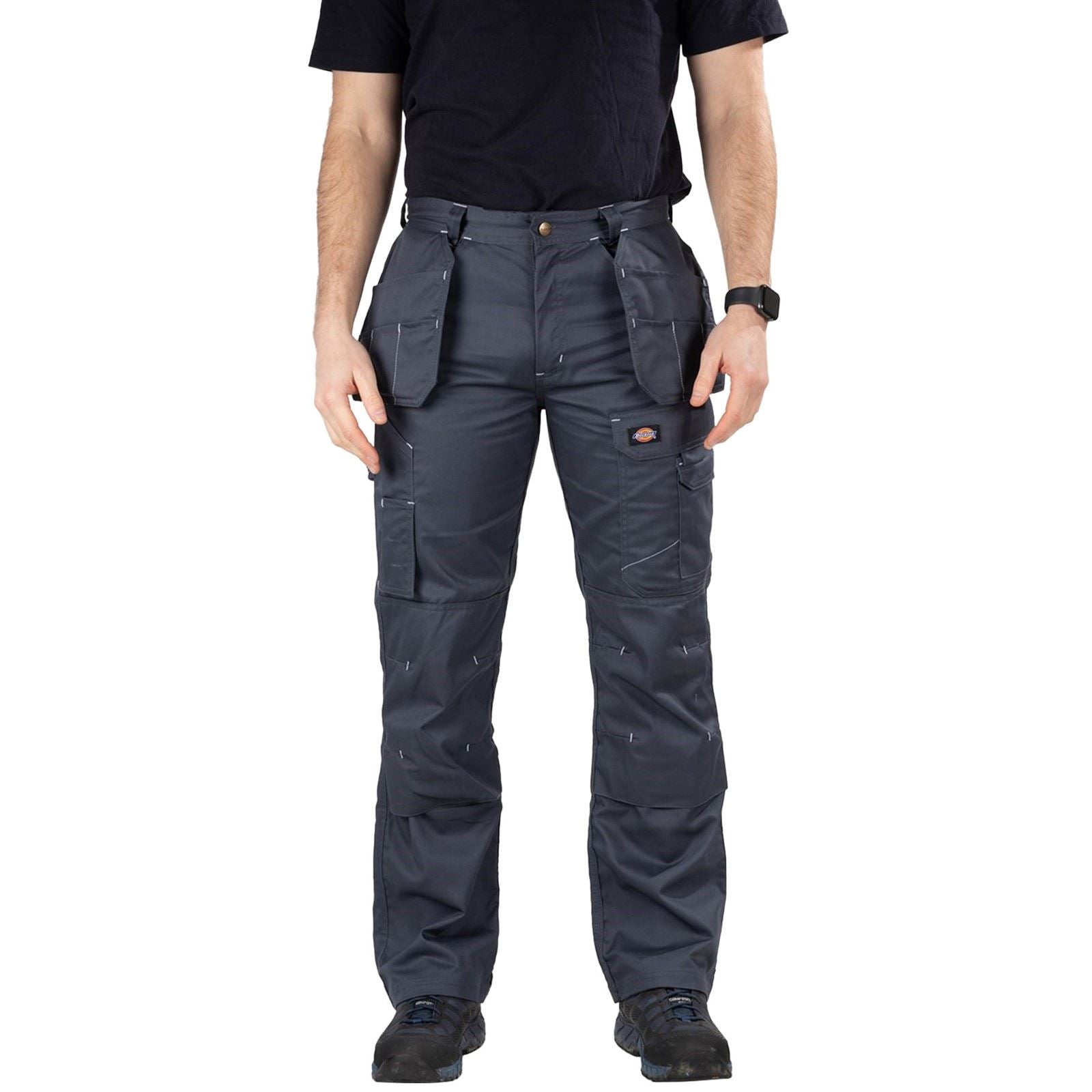 Dickies Redhawk Pro Pantalons D'extérieur Pour Hommes En Polyester Gris
