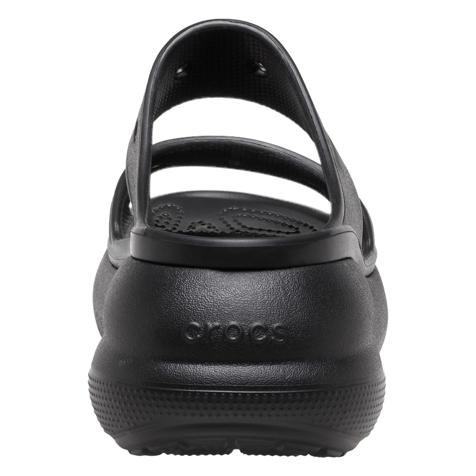 Crocs Classic Crush Sabots noirs pour Femmes en Thermoplastique