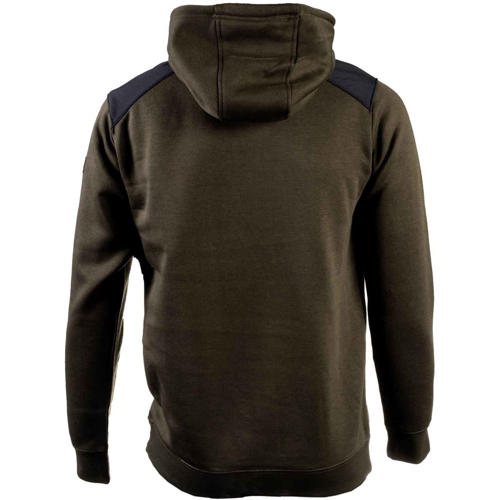 Caterpillar Essentials Sweat À Capuche Vert En Polyester Pour Hommes