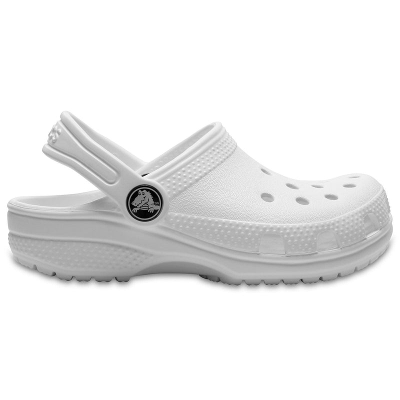 Crocs Kids' Classic Clog Mocassins Blancs En Thermoplastique