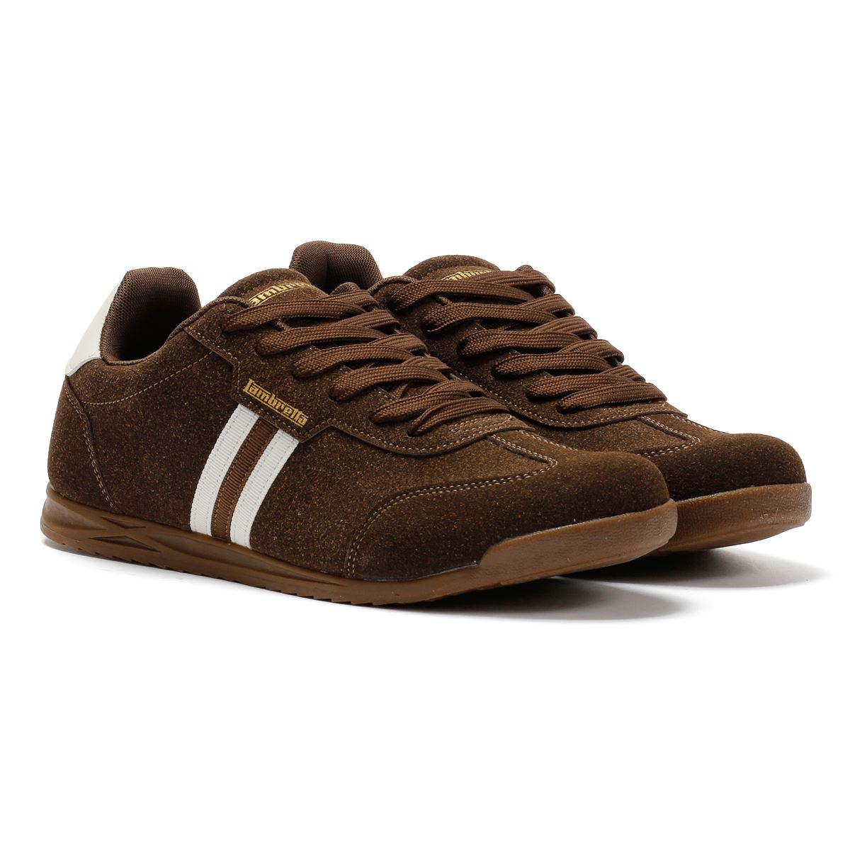Lambretta Tackle Baskets Brunes Pour Hommes