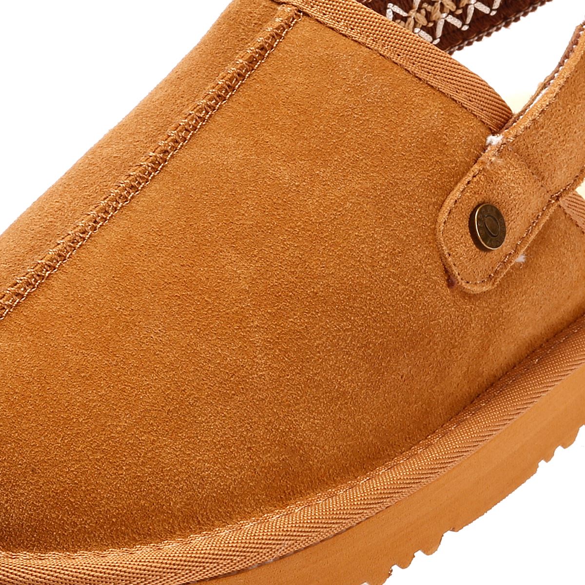 Osprey London The Constellation Chaussons En Suède Pour Femmes Marron