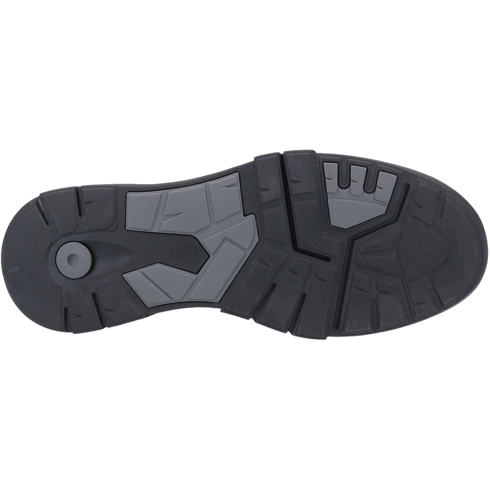Hush Puppies Finley Chaussures En Cuir Noir À Lacets Pour Hommes