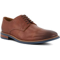 Dune Stanley Chaussures À Lacets En Cuir Pour Homme Couleur Fauve