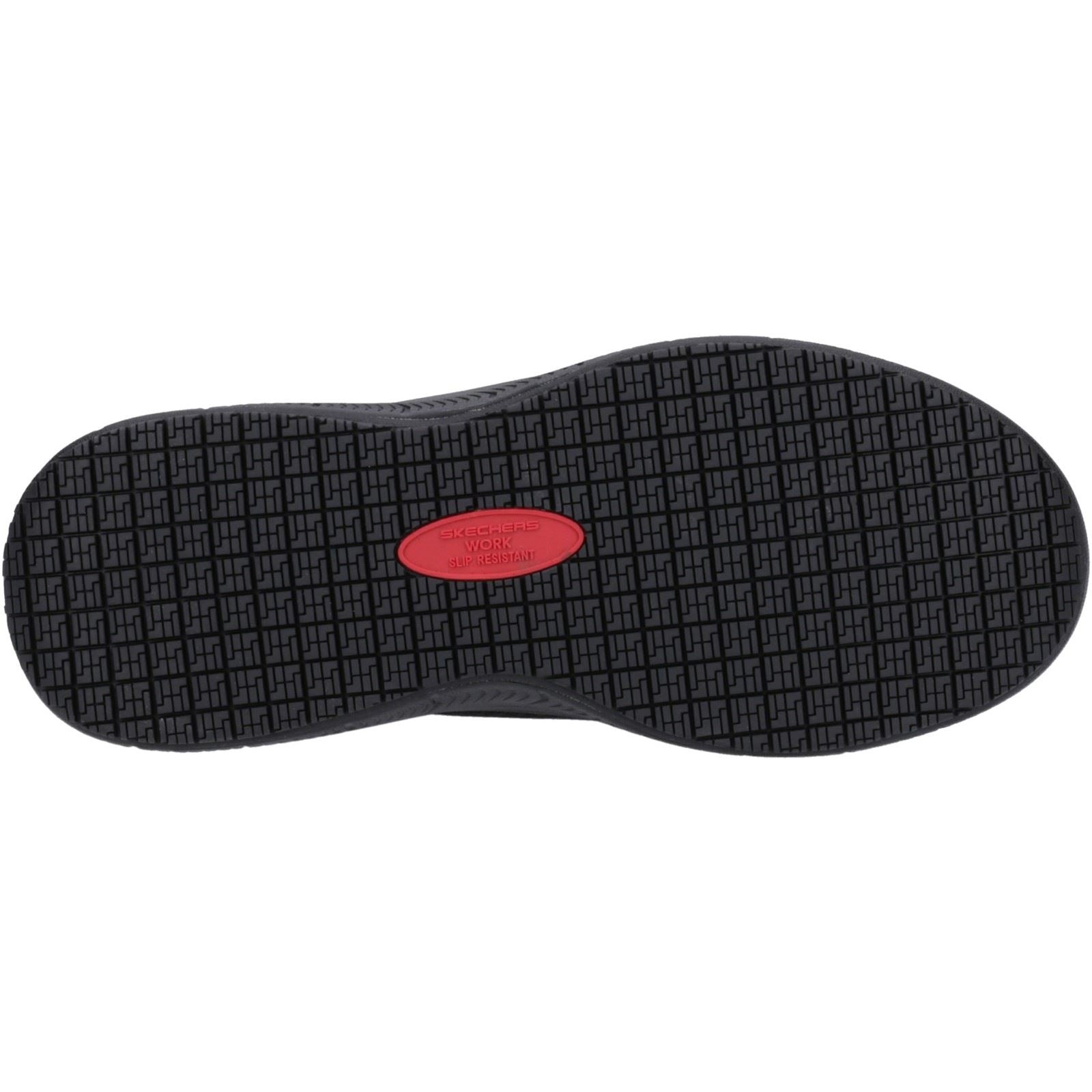 Skechers Workwear Summits - Colsin Baskets De Sécurité Noires Pour Hommes En Textile