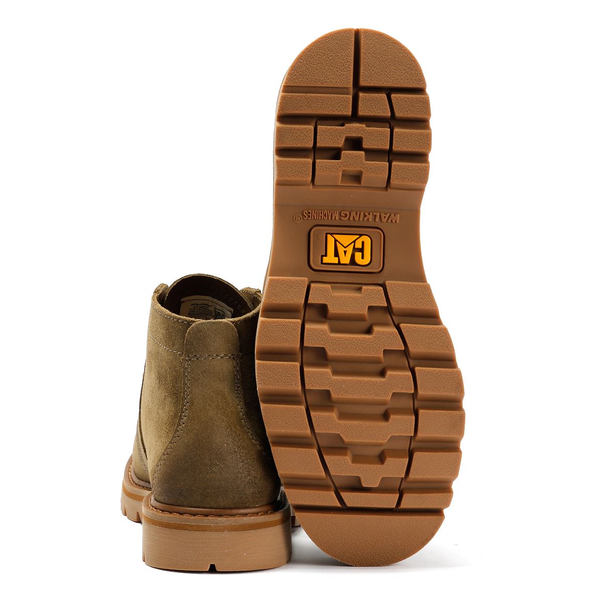 Caterpillar Grader Chukka Bottes Brunes Pour Hommes En Suède