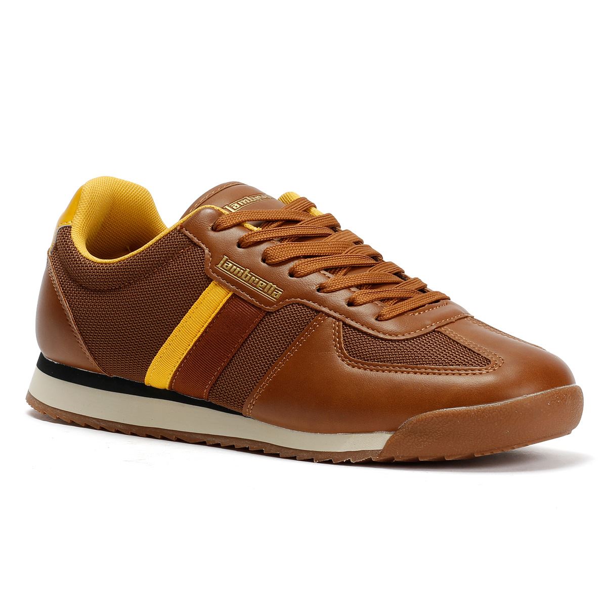 Lambretta Diego Baskets Brunes Pour Hommes