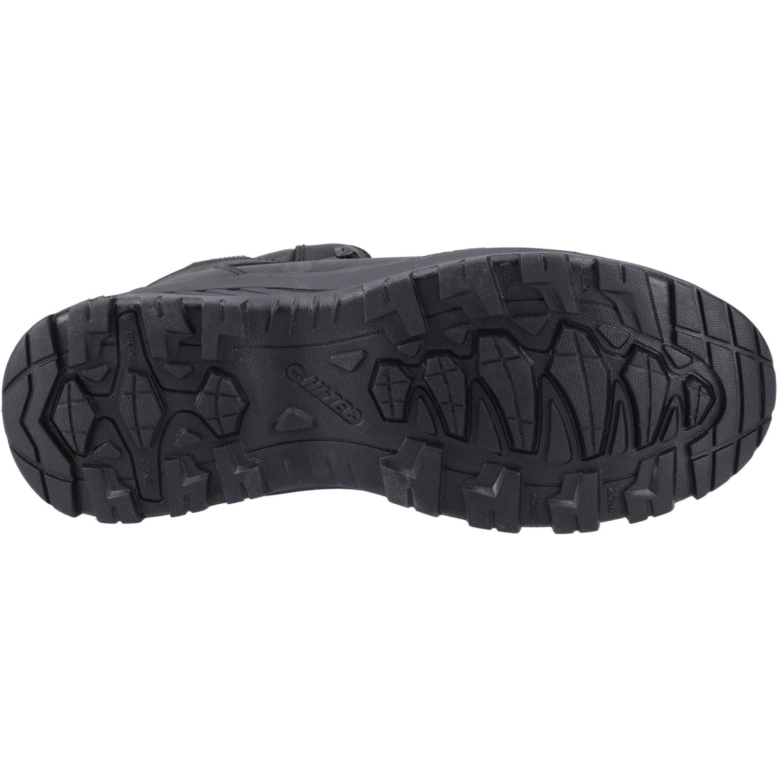Hi-Tec Eurotrek Lite Waterproof Chaussures De Randonnée Noires Pour Homme En Similicuir