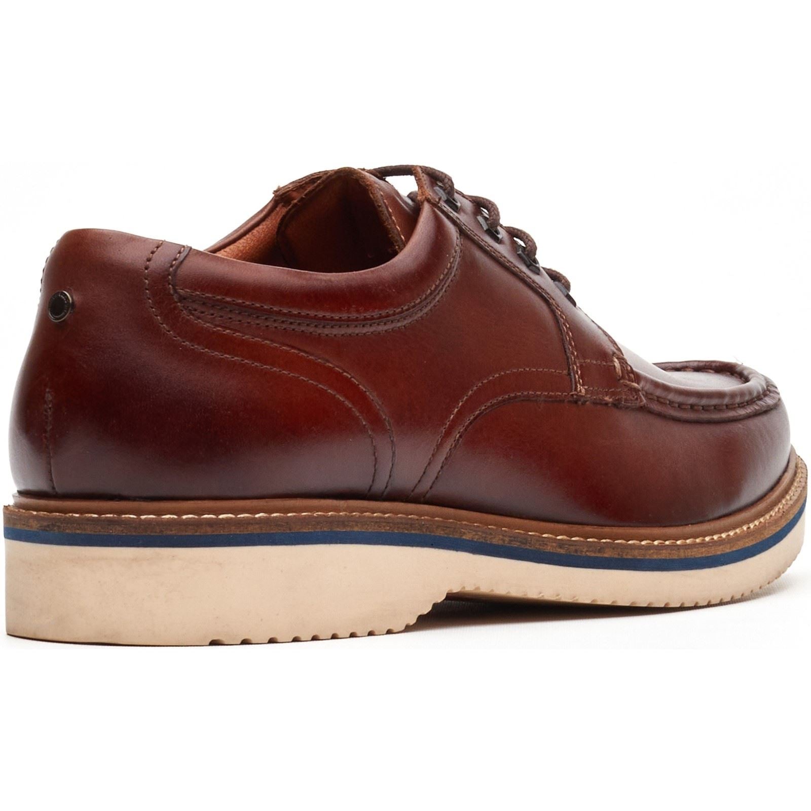Base London Langdon Chaussures De Bateau En Cuir Pour Hommes Couleur Tan