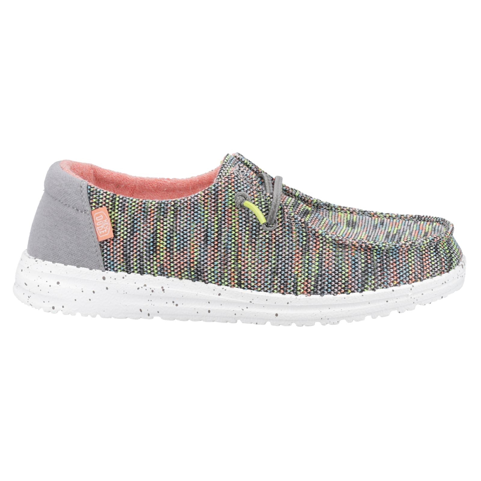 HEYDUDE Wendy Sox Mocassins Rose Paon Pour Femmes