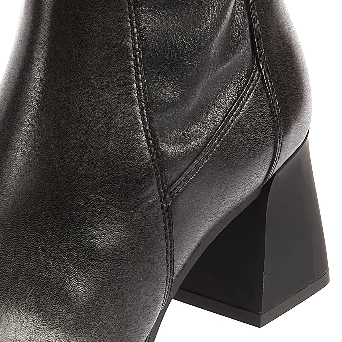Vagabond Bottes Noires Pour Femme Hedda Grand Modèle