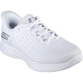 Skechers Performance Slip-ins Relaxed Fit Viper Court Reload Baskets Blanches En Polyuréthane Pour Femme