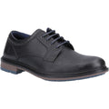 Hush Puppies Julian Chaussures En Cuir Noir À Lacets Pour Hommes