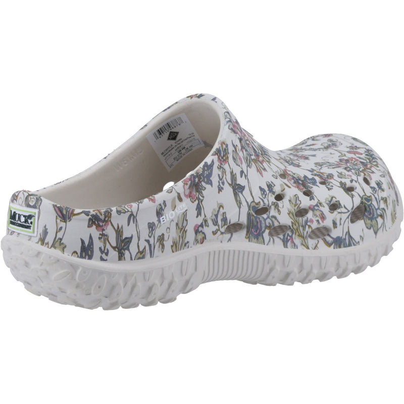 Muck Boots Muckster Lite Sabots À Imprimé Floral Gris Clair
