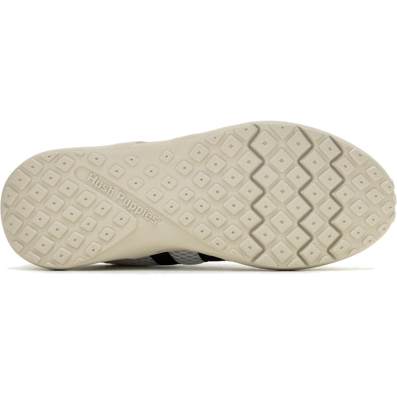 Hush Puppies Seventy8 Retro Runner Chaussures De Sport Blanches Pour Hommes En Suède