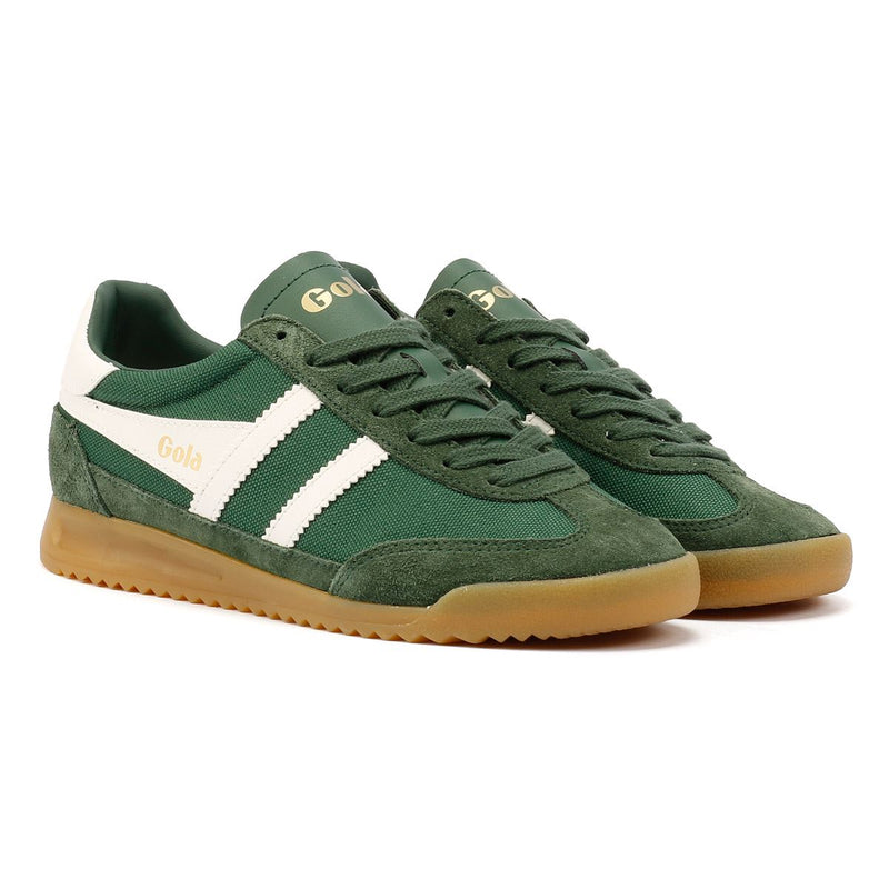 Gola Tornado Chaussures De Sport Vertes Pour Femmes