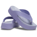 Crocs Getaway Platform Sandales Violettes Mystiques Pour Femmes En Thermoplastique