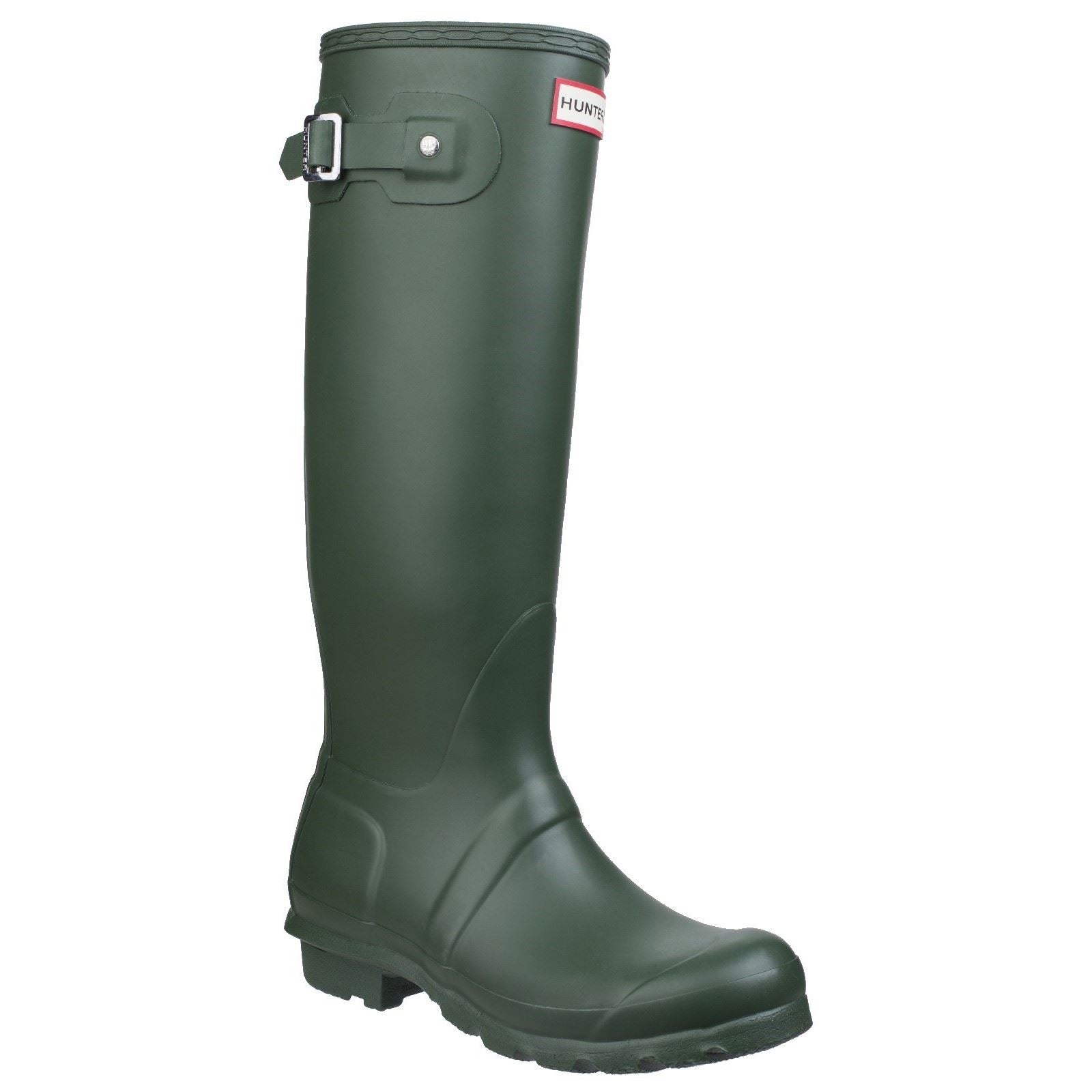Hunter Original Tall Bottes De Pluie En Caoutchouc Pour Femmes De Couleur Verte