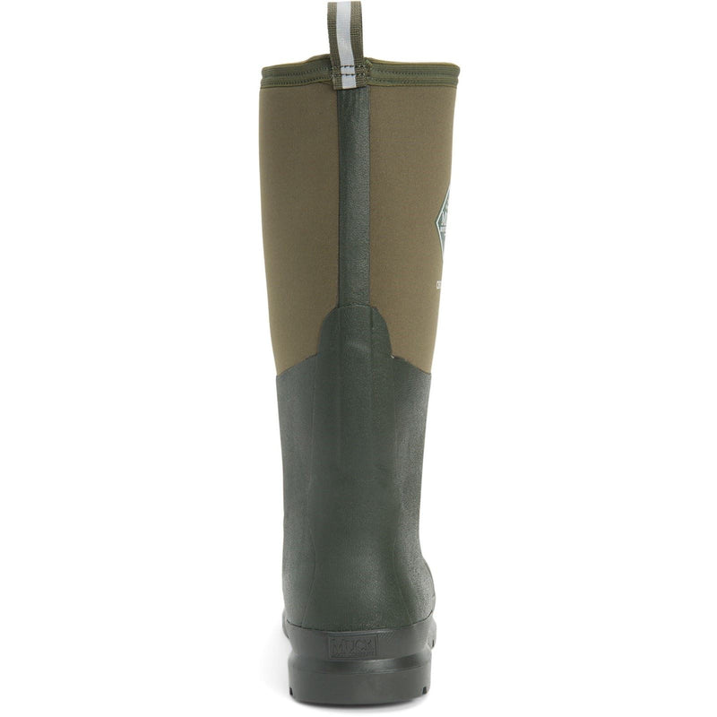 Muck Boots Chore Classic Hi Steel Cap Bottes En Néoprène Moss Wellington