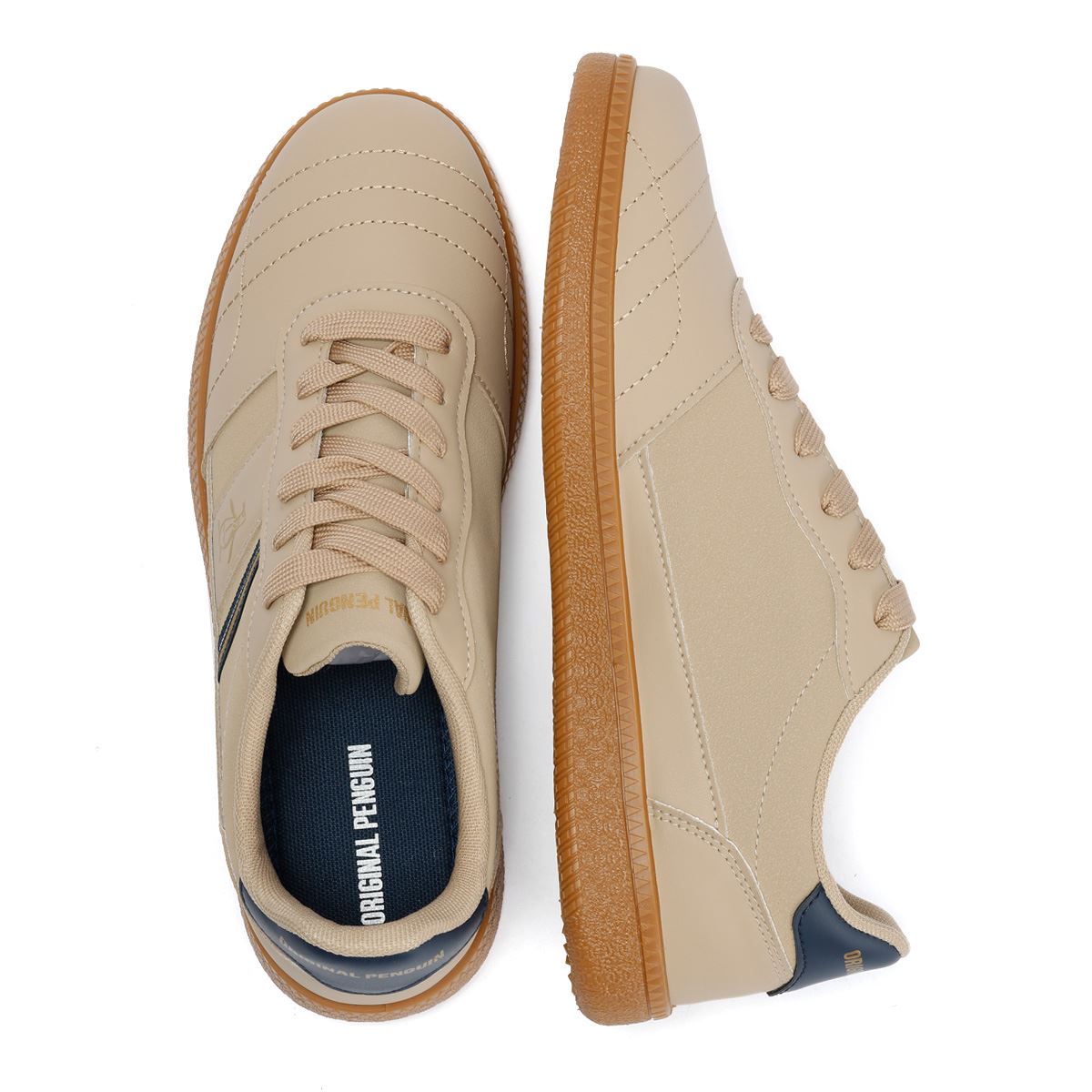 Penguin Striker Baskets Beiges Pour Hommes