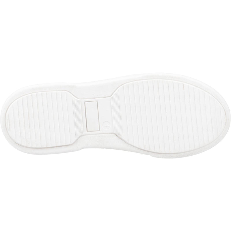 Hush Puppies Kathryn Baskets Noires En Cuir Pour Femmes