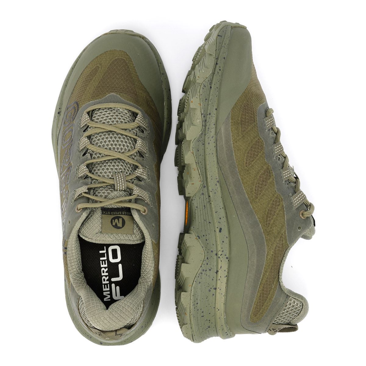 Merrell Moab Speed Gore-Tex SE Chaussures De Sport Vertes Pour Hommes