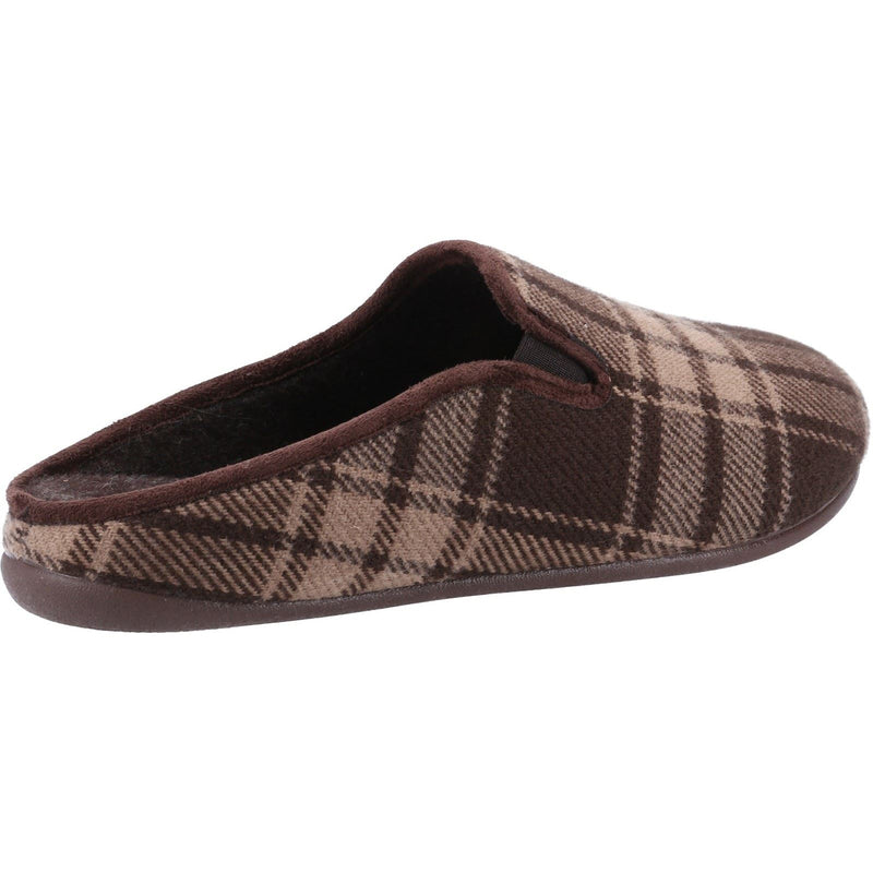 Cotswold Syde Mules Pour Hommes En Textile Marron