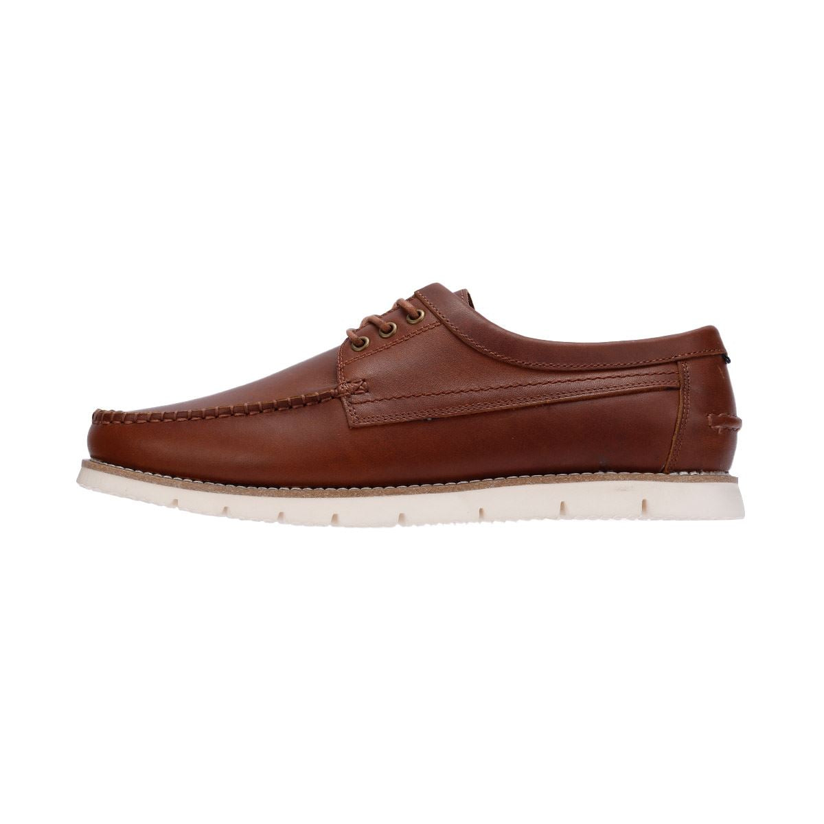 Ben Sherman Soho Chaussures À Lacets Marron Pour Hommes Suede