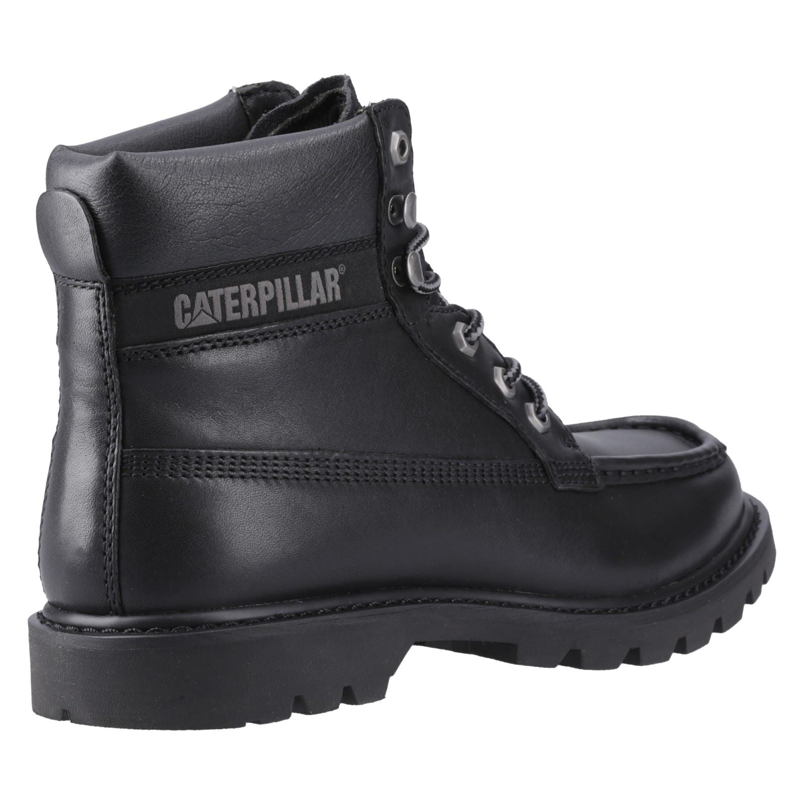 Caterpillar Colorado Moc Toe Bottines En Cuir Pour Hommes Noires