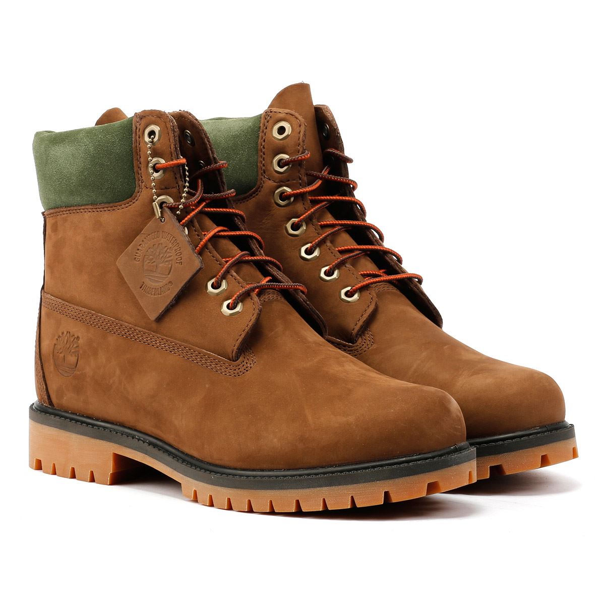 Timberland Premium 6 Inch Bottes Pour Hommes En Nubuck Marron