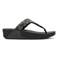 FitFlop Lulu Crystal Mix Sandales Noires Pour Femmes