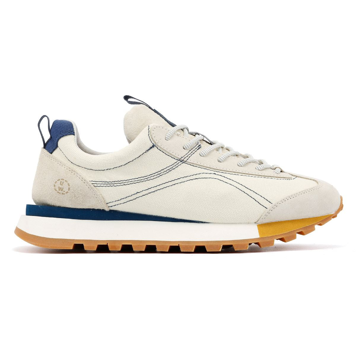 Flower Mountain New Asuka Universal Works Sneakers Blanc Cassé