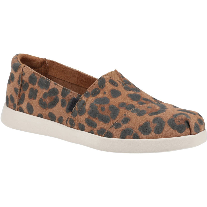 TOMS Alpargata Plus Espadrilles En Cuir Pour Femmes De Couleur Brun Sucre