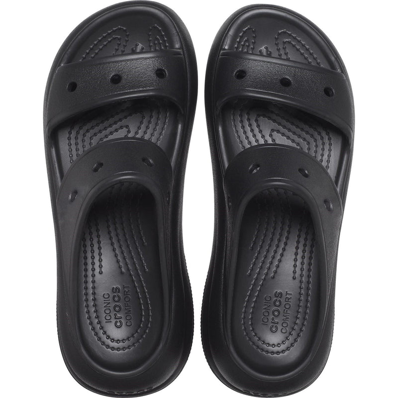 Crocs Classic Crush Sabots noirs pour Femmes en Thermoplastique