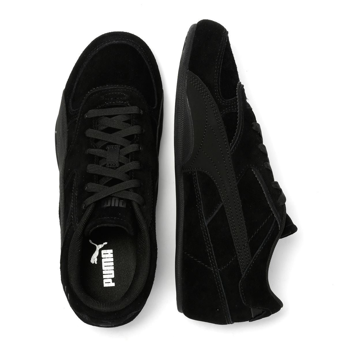Puma Bella Mina Baskets Noires Suede Pour Femmes
