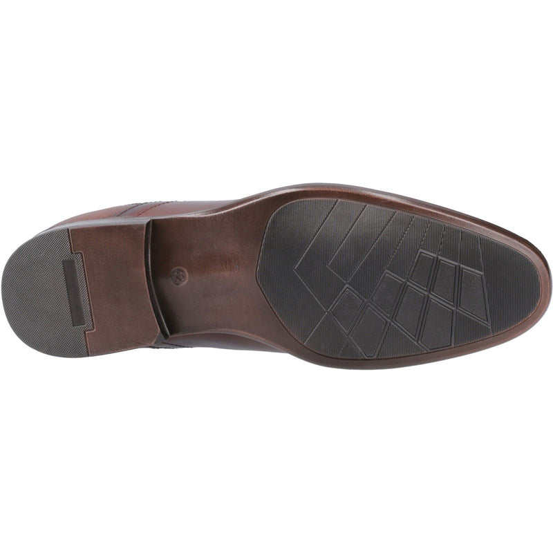 Pod Frank Bottes Pour Hommes En Cuir/Textile Cognac