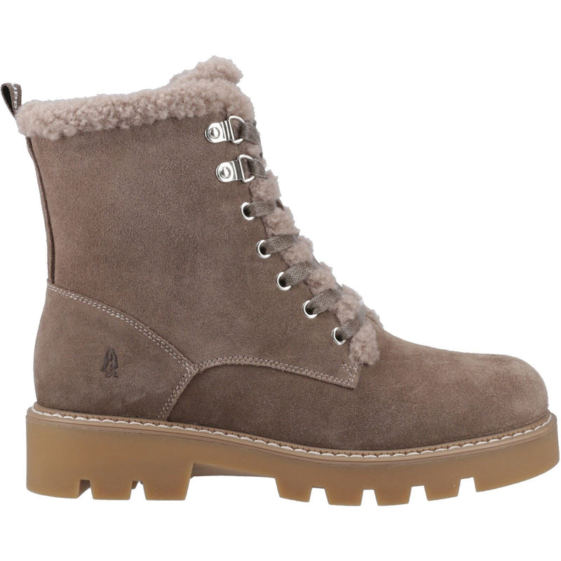 Hush Puppies Aurelia Bottines De Cheville D'hiver Pour Femmes En Taupe Suédois