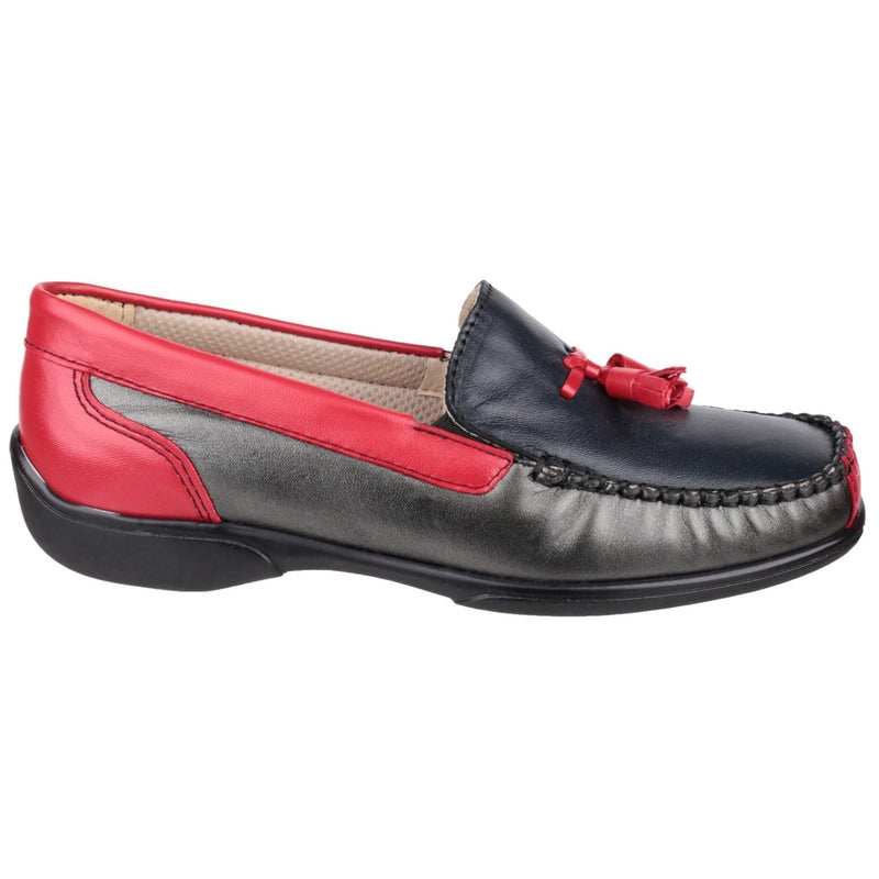 Cotswold Biddlestone Mocassins Multi En Cuir Pour Femmes