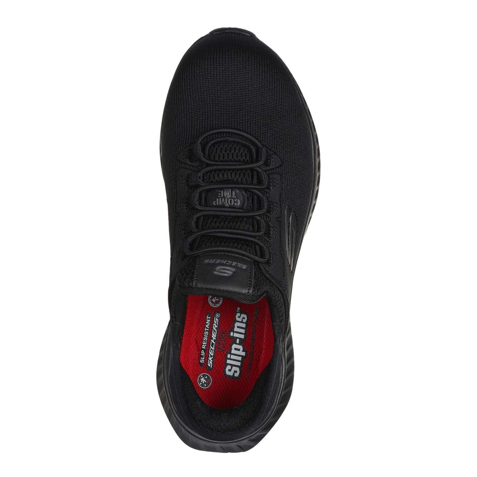 Skechers Workwear Tilido Ombray Basket De Sécurité Pour Femmes En Mesh Noires