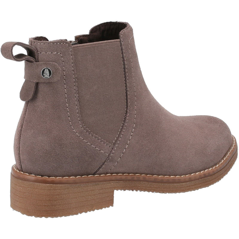 Hush Puppies Maddy Bottes Grises En Daim Pour Femmes
