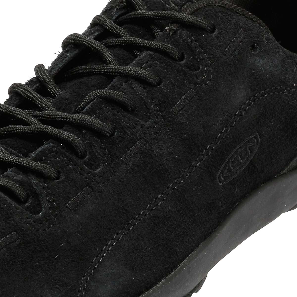 Keen Jasper Baskets Noires Pour Hommes Suède