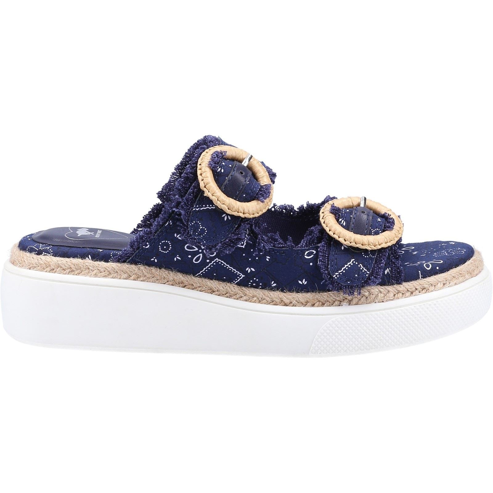 Rocket Dog Rocket Dog Favor Sandales Pour Femmes En Synthétique De Couleur Marine