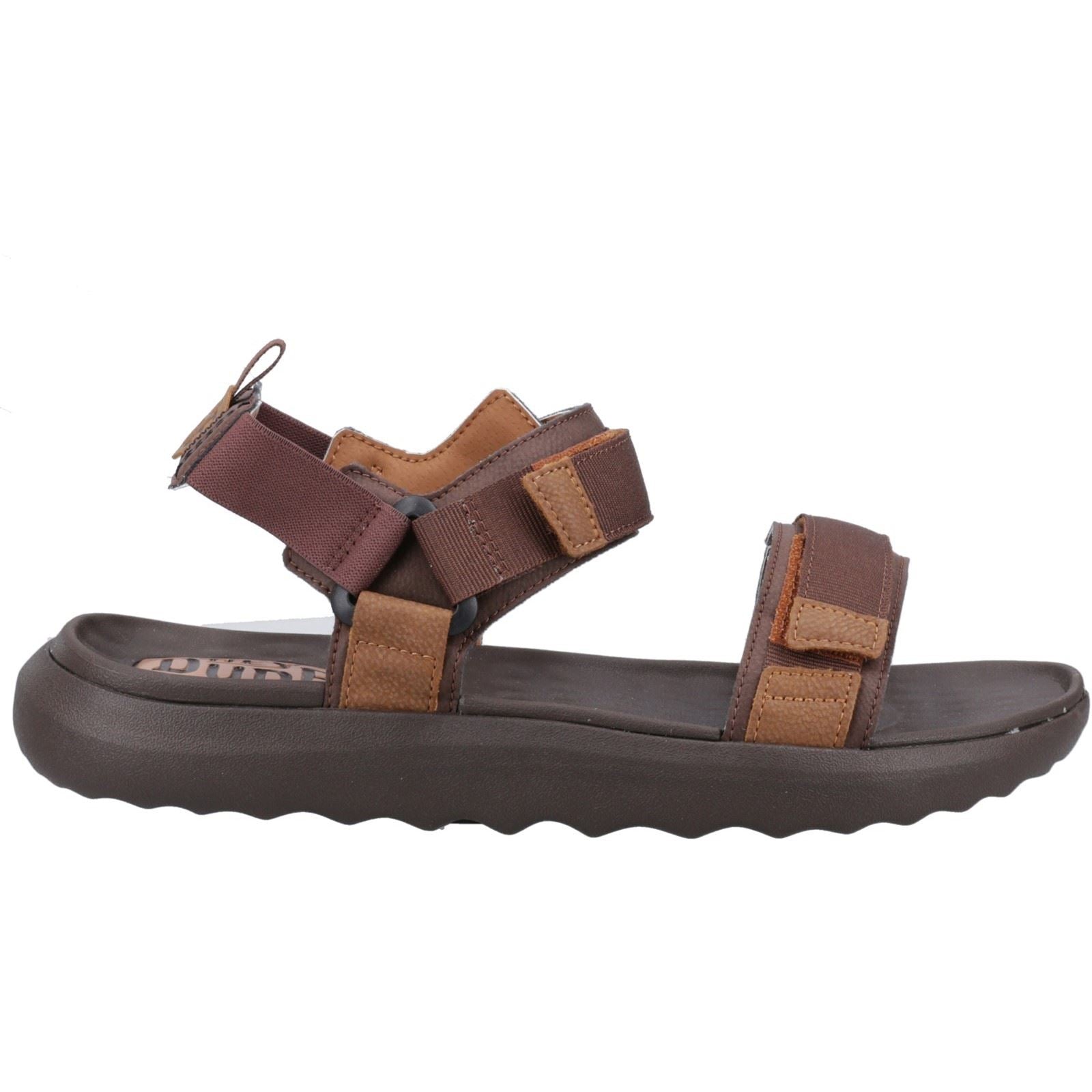 HEYDUDE Carson Sandales Marron Pour Hommes