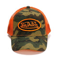 Von Dutch Multi Trucker Casquettes En Camo En Coton